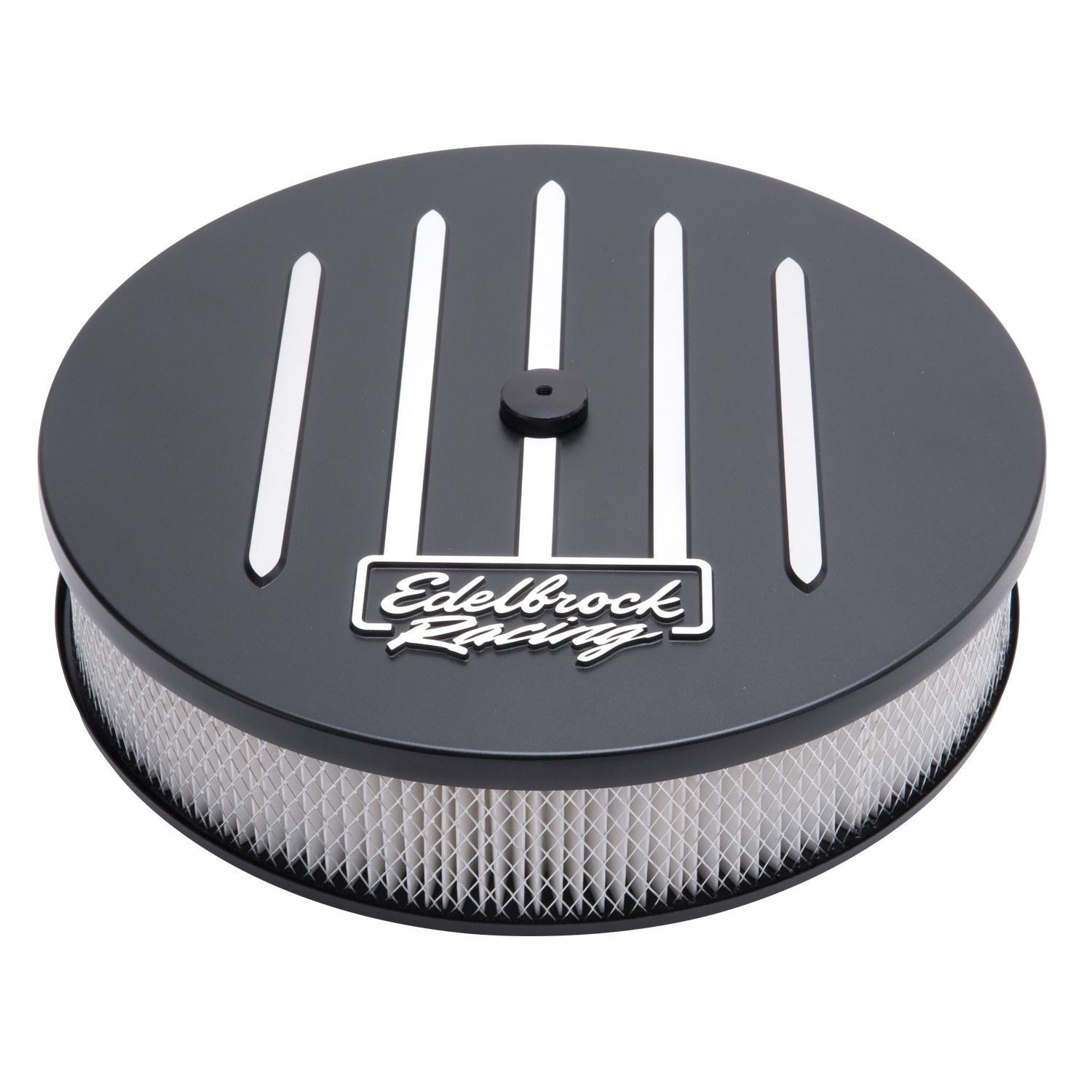 Edelbrock Racing Series Black Air Cleaner 4 barrel, 14inch
