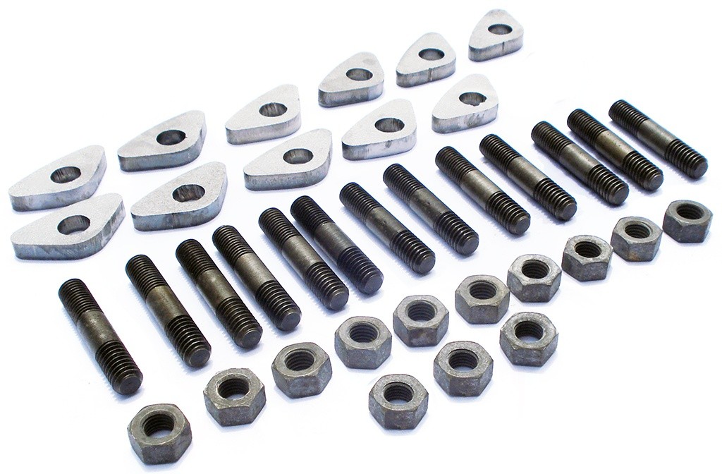 Engine Manifold Stud, Nut and "D" Washer Kit suit Hemi 6 & Slant 6