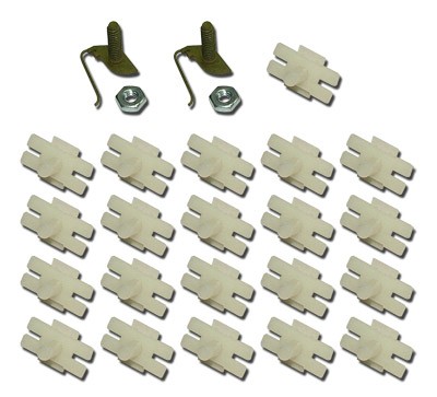 Door & Qtr-Panel Body Molding Clip Kit : 1970 Plymouth 'Cuda