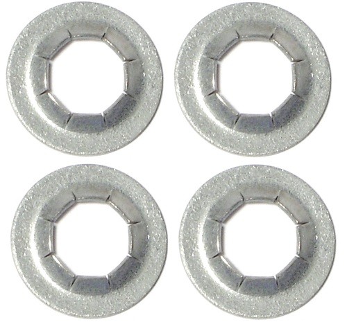 Replacement Bonnet Hinge Push-on Retainer Clip Set (4x) : suit VE/VF/VG/VH/VJ/VK/CL/CM