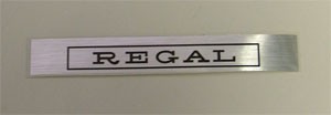 Regal Door Badge Overlay Decal : VH/VJ/VK