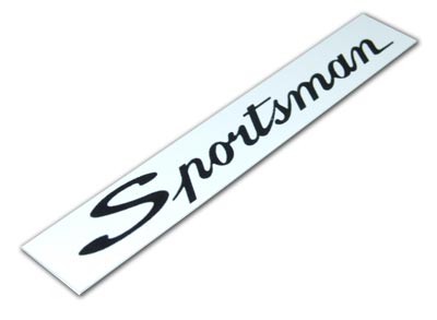 Interior Nameplate Insert : Sportsman