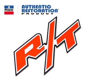 "R/T" Bonnet Decal (large) : suit Charger