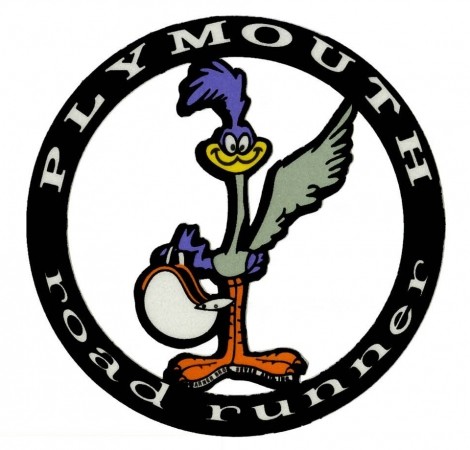 Circle-Bird Nose-Panel & Decklid Roadrunner Decal : 1971-74 Plymouth Roadrunner