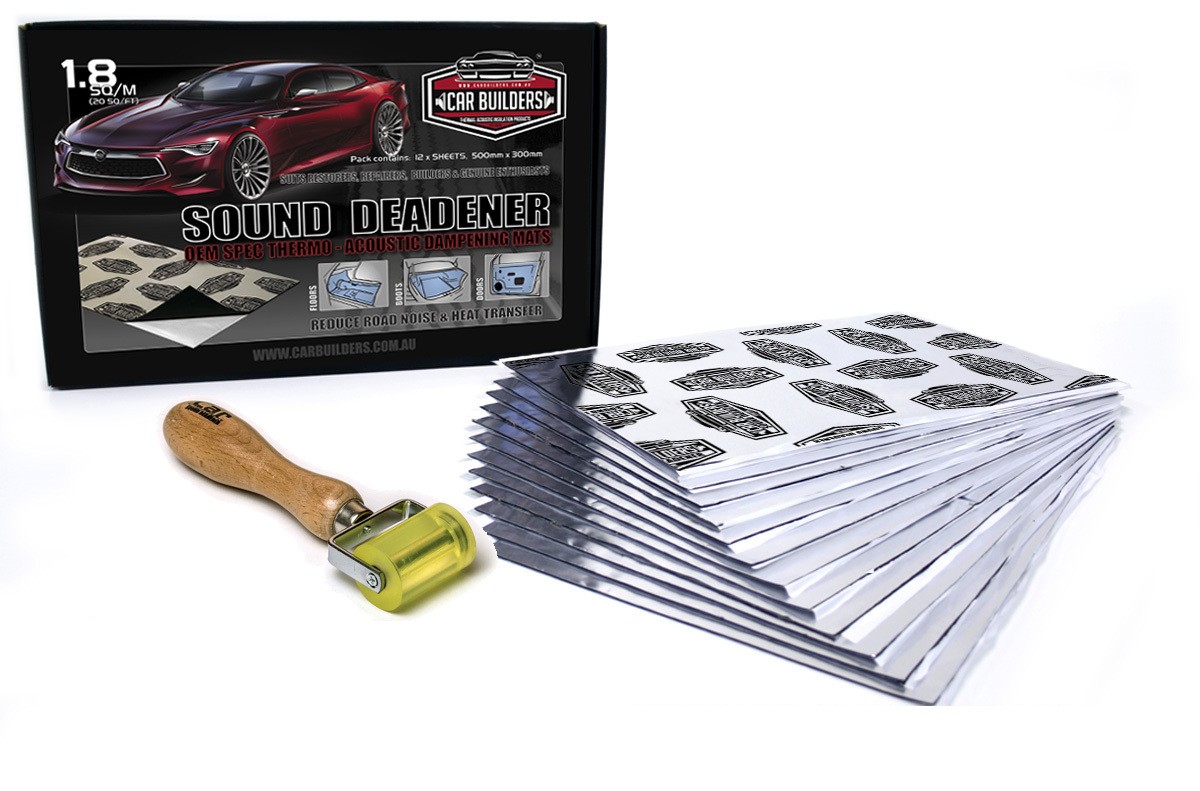 "Sound Deadener Stage 1" Acoustic Dampening Build Kit Complete Car W/ Starter Kit Floor