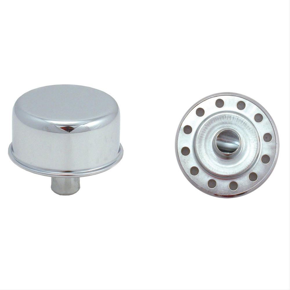 Valve Cover Breather Cap, Push-in, 3/4" neck, Chrome