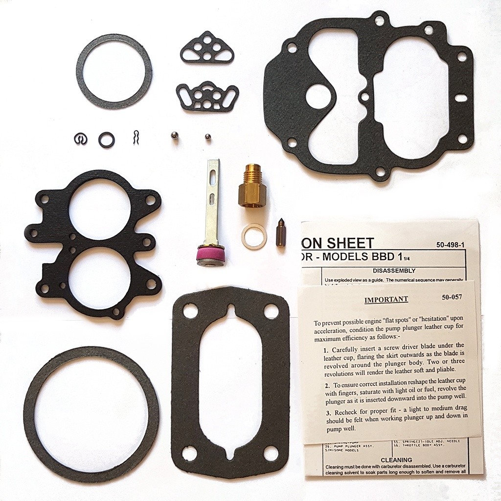 Carter Bbd Carburetor Rebuild Kit