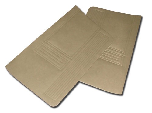 Reproduction Door Trim Front Pair:  : suit VH/VJ Ute / Panel Van (T1 "Tan" vinyl)