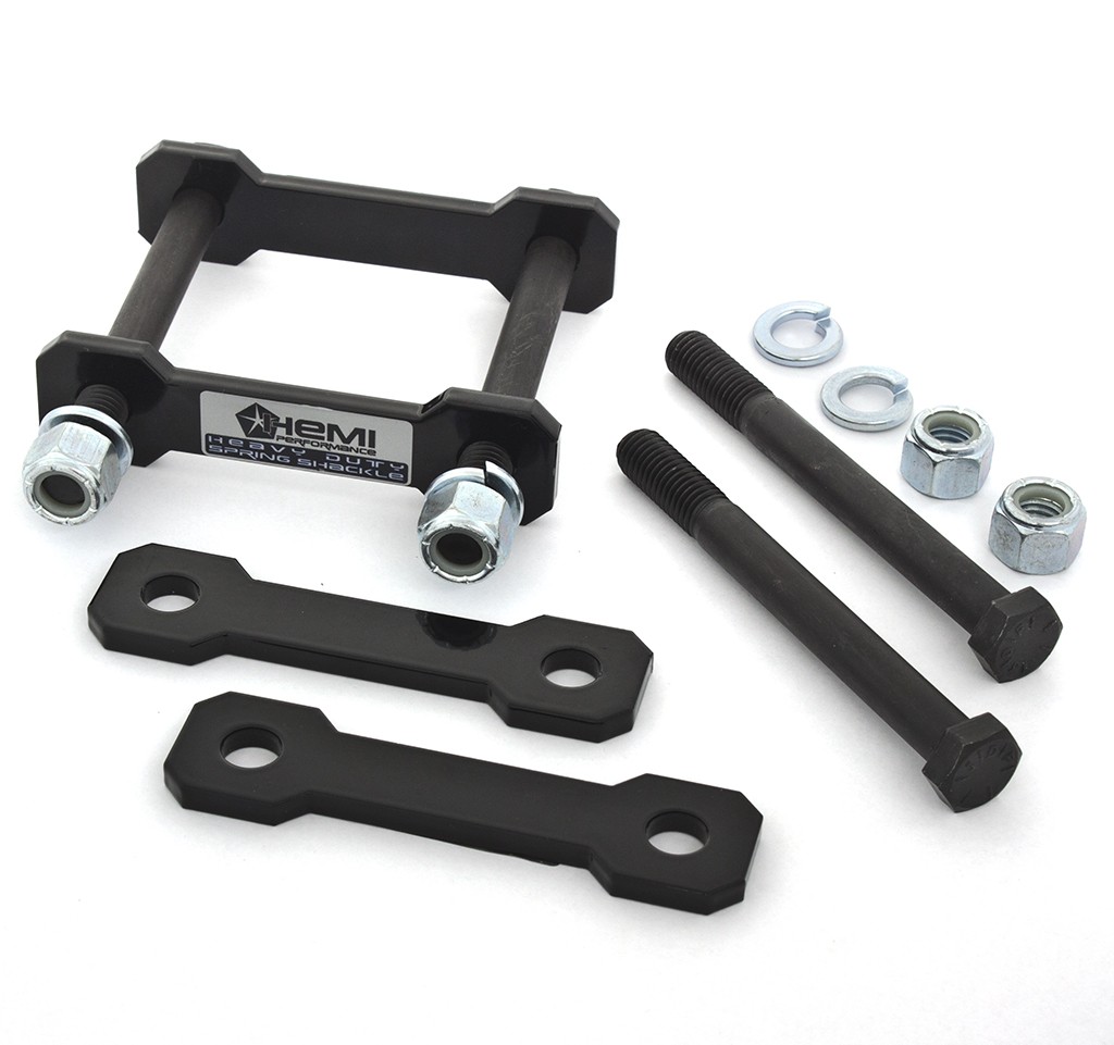 Heavy Duty Rear Leaf Spring Shackle Set Spring Hanger (Shackle