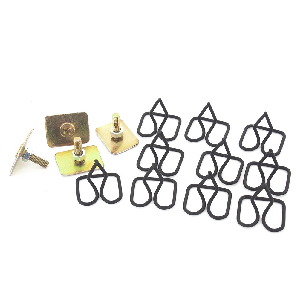 Molding Clip Set : VF & VG  Hardtop / Coupe Boot Trim