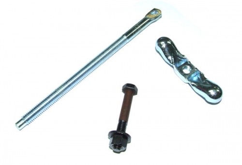 Spare Wheel Mounting Hold-down Kit : 1968-70 B-body (convertible)