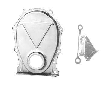 Chrome Timing Cover Set : Big-block