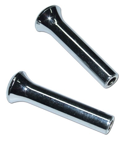 Chrome Door Lock Buttons (2x) : suit AP5/AP6/VC/VE/VF/VG/VH/VJ/VK/CL/CM