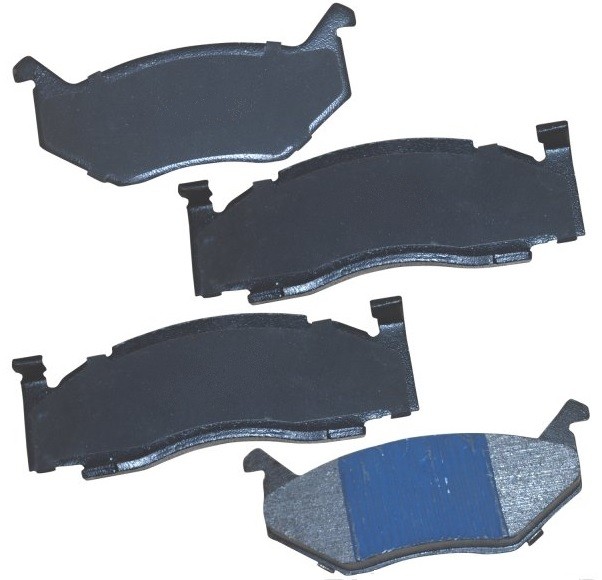 Brake Pad Set : 1973-1989 A-Body / B-body / C-body / E-body : FRONT WITH "Sliding Calipers" (Semi-Metallic)