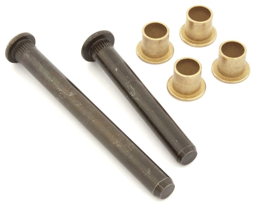 Door Hinge Pin & Bush Set (1x upper, 1x lower, 4x bushes) Hemi