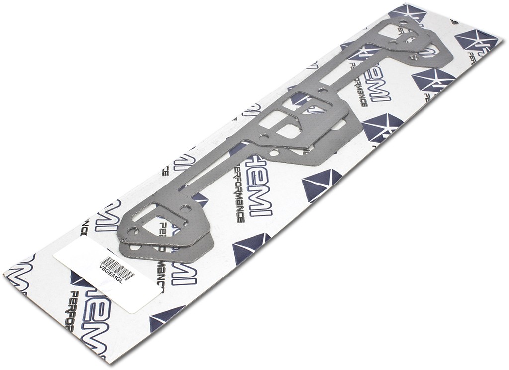 HP Premium Graphite "Large Port" Exhaust Manifold Gasket : suit Small Block (340ci/360ci)