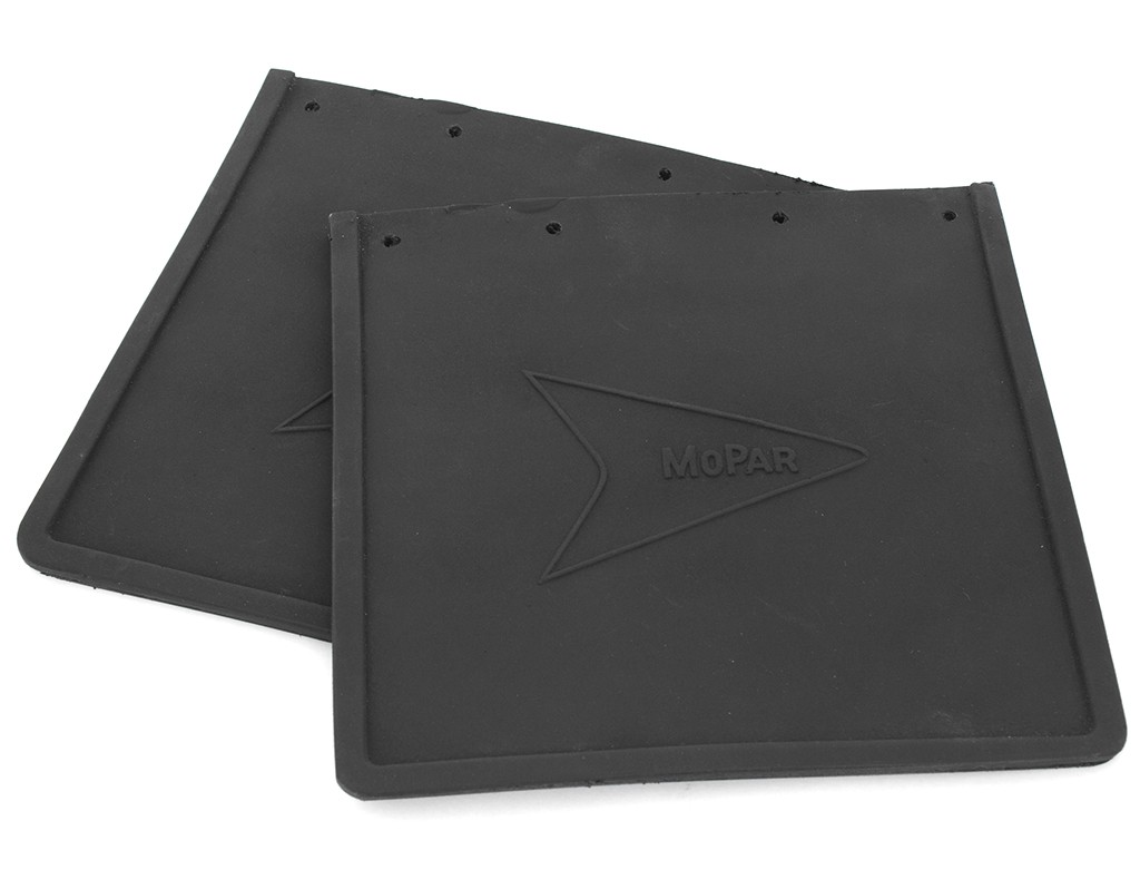 Reproduction "Mopar" Rear Mud Flap Set : AP5/AP6/VC (Dealer Option)