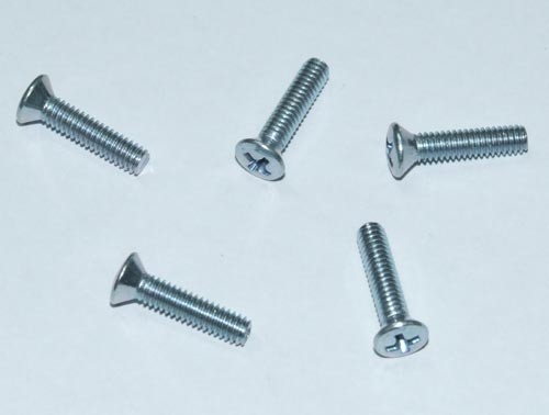 Countersunk Machine Screw Set : Radiused (3/4'')
