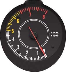 Rallye Dash Tachometer Gauge : 1970-74 E-body