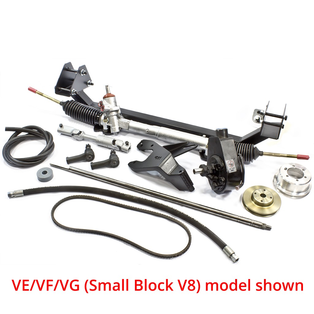 Power Assist Rack & Pinion Steering Conversion Kit (from manual steering box) - Rack & Pinion Steering Conversion - Steering Gear - Shop By Category - Hemi ...
