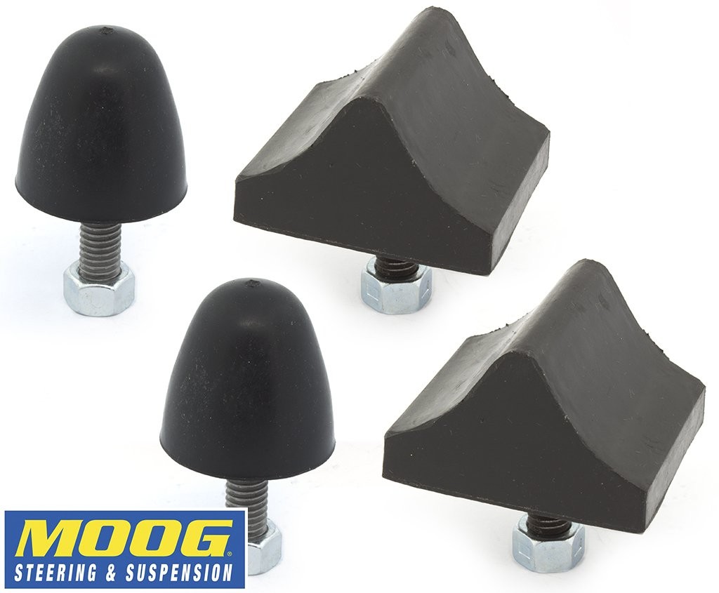 MOOG Control Arm Bump Stop Set (2x Upper & Lower) Hemi Performance