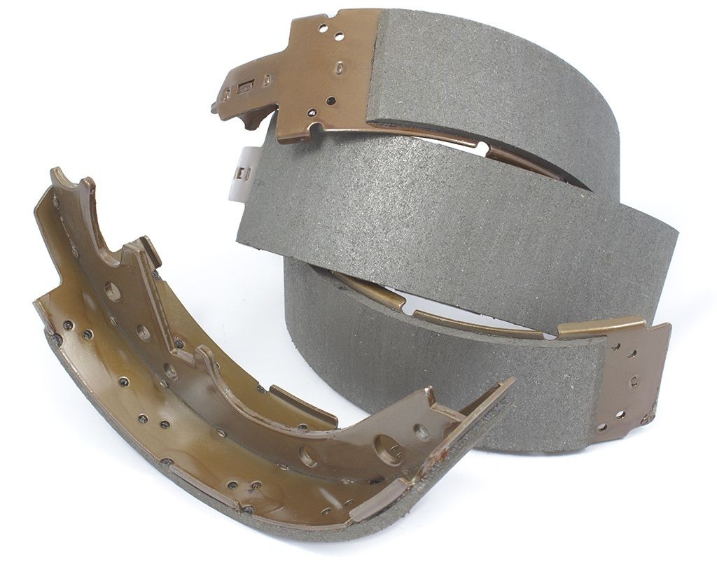 Front Brake Shoe Set, Bendix : suit 9-inch drums (RV1-VK)