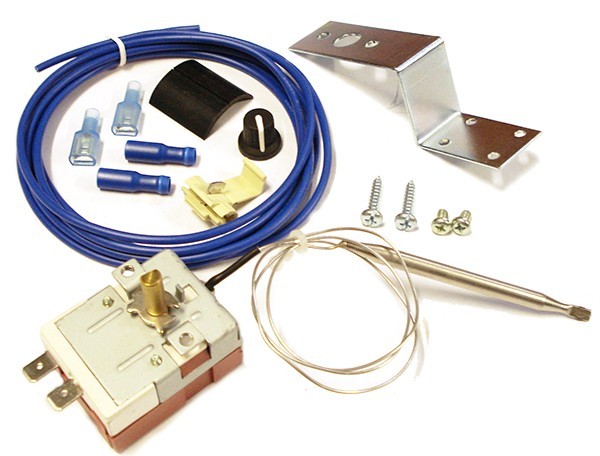 Thermal Fan Relay and Temperature  Controller - Mechanical Switch w/ SHORT Probe