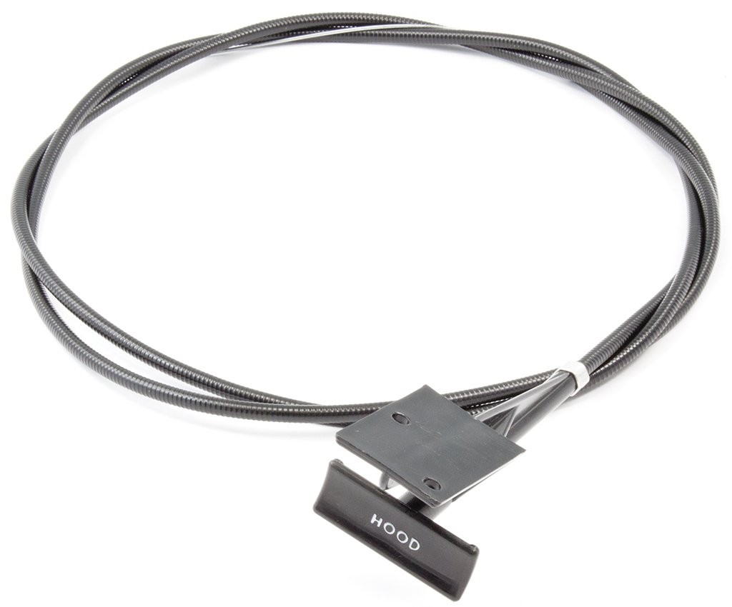 Reproduction Bonnet Release Cable : suit VK/CL/CM (plastic bracket, rectangle knob)