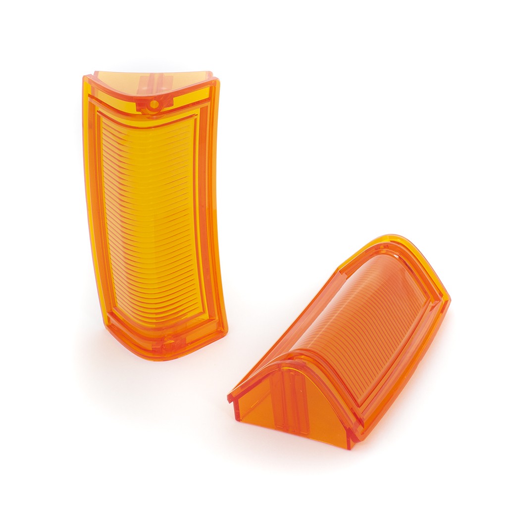 Factory Correct Reproduction Front Indicator Lens : ORANGE : suit VJ/VK (HP's New Mold-Injected Lens Range)