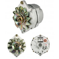 Alternator : 90 AMP : GM/Delco style : Cast Factory-Look : (Alternator bracket kit also required with this unit)