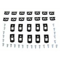 Windscreen Reveal Molding Clip Set : fits most 1966 - 1967 Charger / Coronet  Belvedere / Satellite / Hardtop
