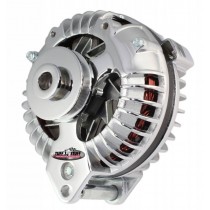 Alternator, Tuff Stuff : 100 AMP, OEM  : Chrysler Fitment :Wire, External Regulator, Chrome :