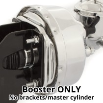 7" Chrome Brake Booster (Dual Diaphragm)