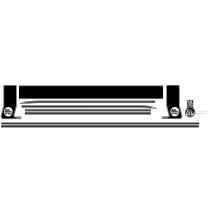 Body Stripe Kit : suit VG Pacer Hardtop (option codes A88/A84) : Black