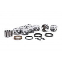 Icon Forged Flat-Top Piston & Ring Set : suit Small Block 318ci (.040" / 3.950") Compression Height 1.465" with -4.70cc Valve Reliefs