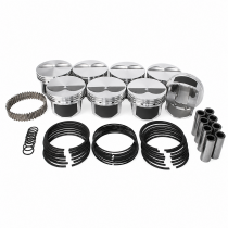 Wiseco Forged Flat-top Piston & Ring Set : 1.460 install height : 0.040 / 4.040 bore  : suit 360/408 4-inch Stroker