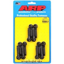ARP Intake Manifold Bolt Set : 3/8-16 : Black 6 Point Hex - suit Small Block 273/318/340/360 & Big Block 361/383/400/426/440 Wedge Dodge Chrysler Plymouth Valiant
