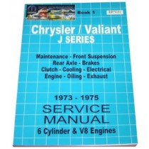 Workshop Service Manual : Valiant 1973-1975 VJ (book 1)