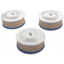 Reproduction Triple Weber Air Cleaner Assembly Set : E38/E49 - Chrysler Valiant
