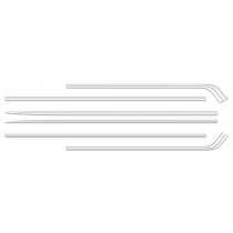 Body Stripe Kit : White :  VK Valiant Charger (A60)