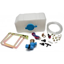 Universal Window Wiper Washer Bottle & Pump (horizontal mount)