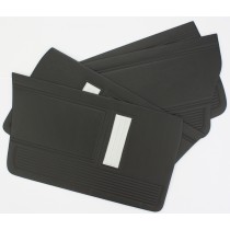 Reproduction Door Trim Set : Trim Code X1 - Black (with silver inserts) : suit Vh Sedan Pacer (A95 option)