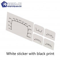 Instrument Face Restoration Decal Package : suit VF [MPH] (white)