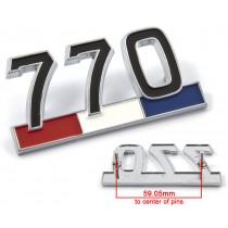 Reproduction "770" Beaver Panel Badge : suit VH Charger