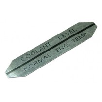 Radiator Overflow Bottle Level Decal : CL/CM