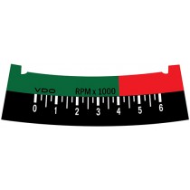 Vdo Dash-Top Tacho Decal : VF Pacer