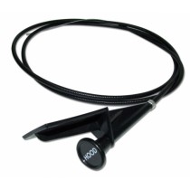 Bonnet Release Cable : Overlength by 1/2 Meter : suit VK/CL/CM : (has plastic bracket w/Round knob)