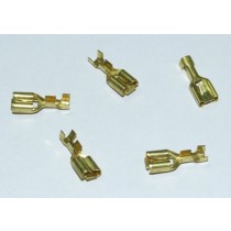 Female Spade Terminal Set (5x) : 20-18 Gauge