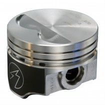 Hypereutectic Cast Alloy Flat Top Piston Set : Small Block 360ci : Size 4.040" (0.040") Compression height 1.660" (with two valve reliefs, press-fit or floating)