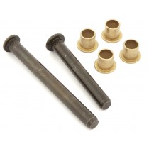 Door Hinge Pin & Bush Set (1x upper, 1x lower, 4x bushes)